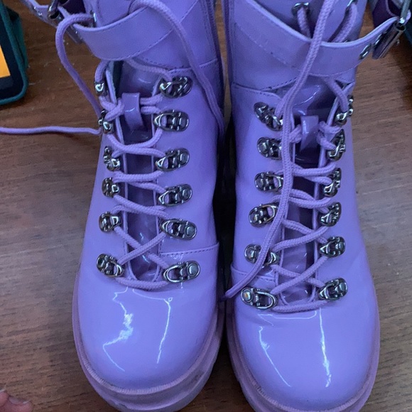 Used jeffrey campbell lilac boots - Picture 3 of 7